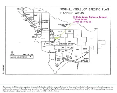 $425,000 | 0 Chris Lane, Trabuco Canyon, CA 92679