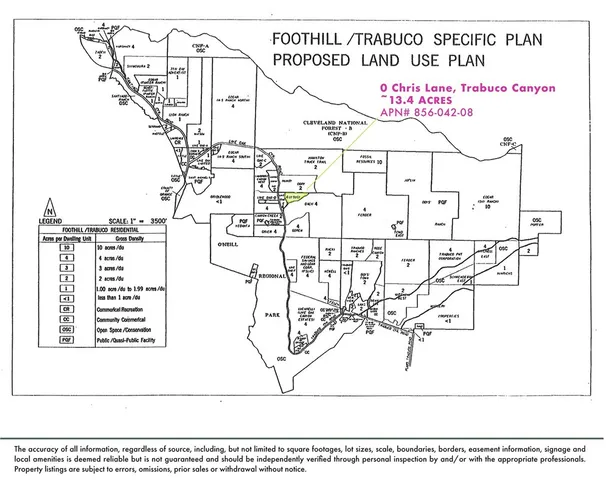 $425,000 | 0 Chris Lane, Trabuco Canyon, CA 92679