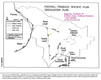 $425,000 | 0 Chris Lane, Trabuco Canyon, CA 92679