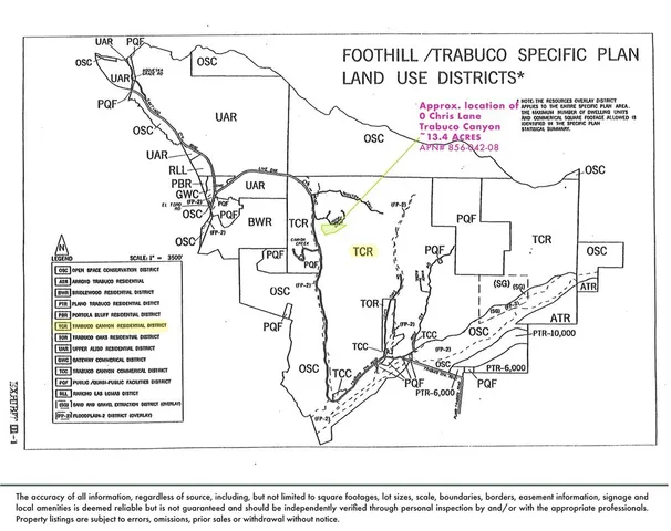 $425,000 | 0 Chris Lane, Trabuco Canyon, CA 92679