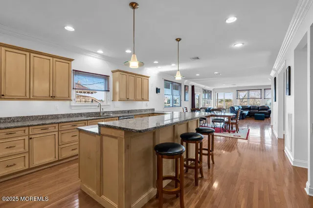 a view of a balcony with city