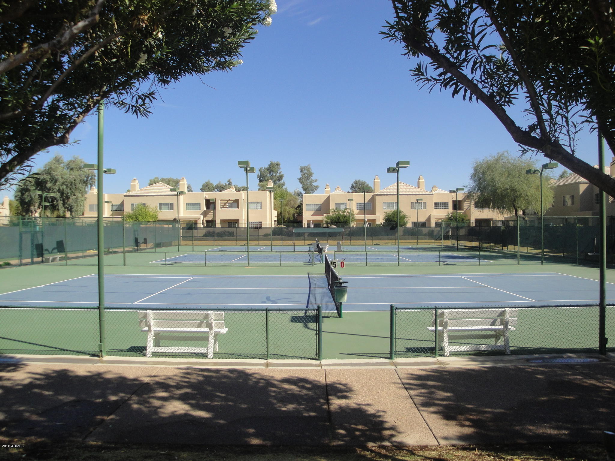 7705 East Doubletree Ranch Road, Unit 33 Scottsdale, AZ 85258 - Photo 48 of 59 8-LIGHTED TENNIS COURTS