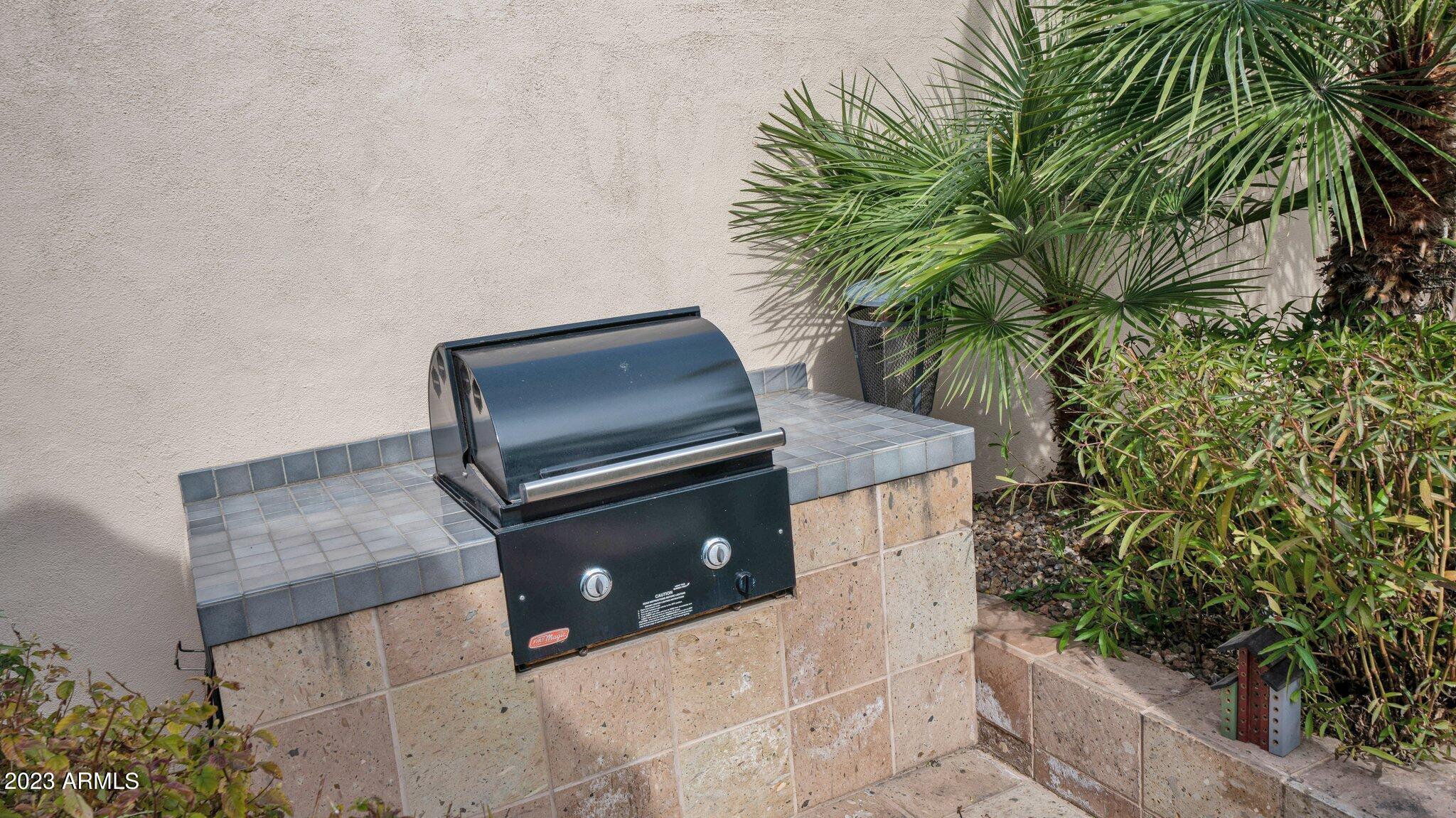 7705 East Doubletree Ranch Road, Unit 33 Scottsdale, AZ 85258 - Photo 58 of 59 BBQ IN BACK YARD