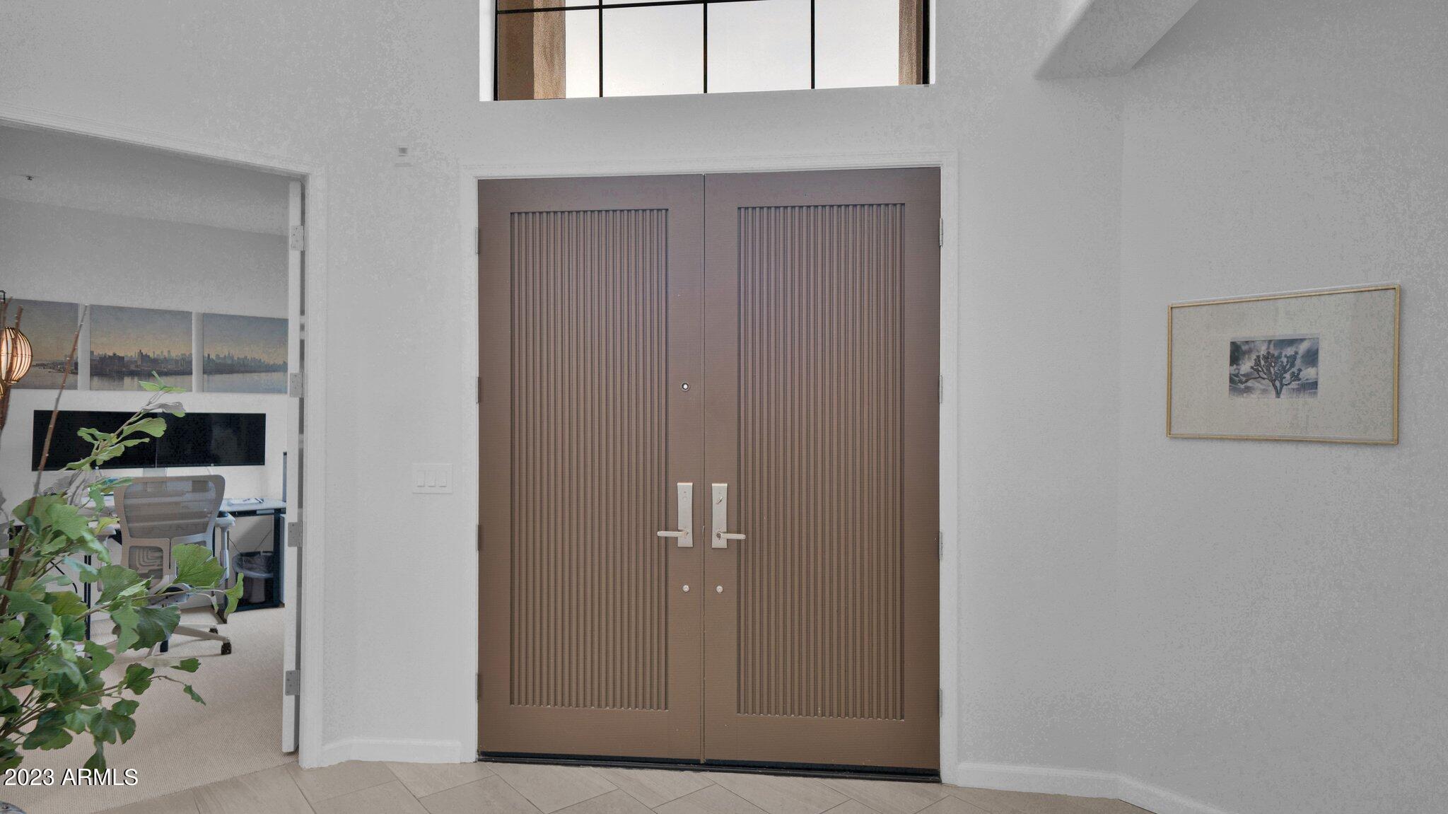 7705 East Doubletree Ranch Road, Unit 33 Scottsdale, AZ 85258 - Photo 7 of 59 DOUBLE DOOR FRONT ENTRY