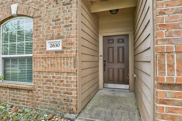 a view of front door