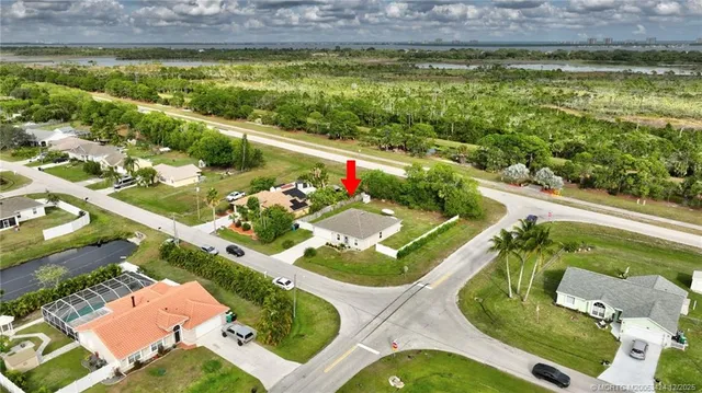 a view of swimming pool from a balcony