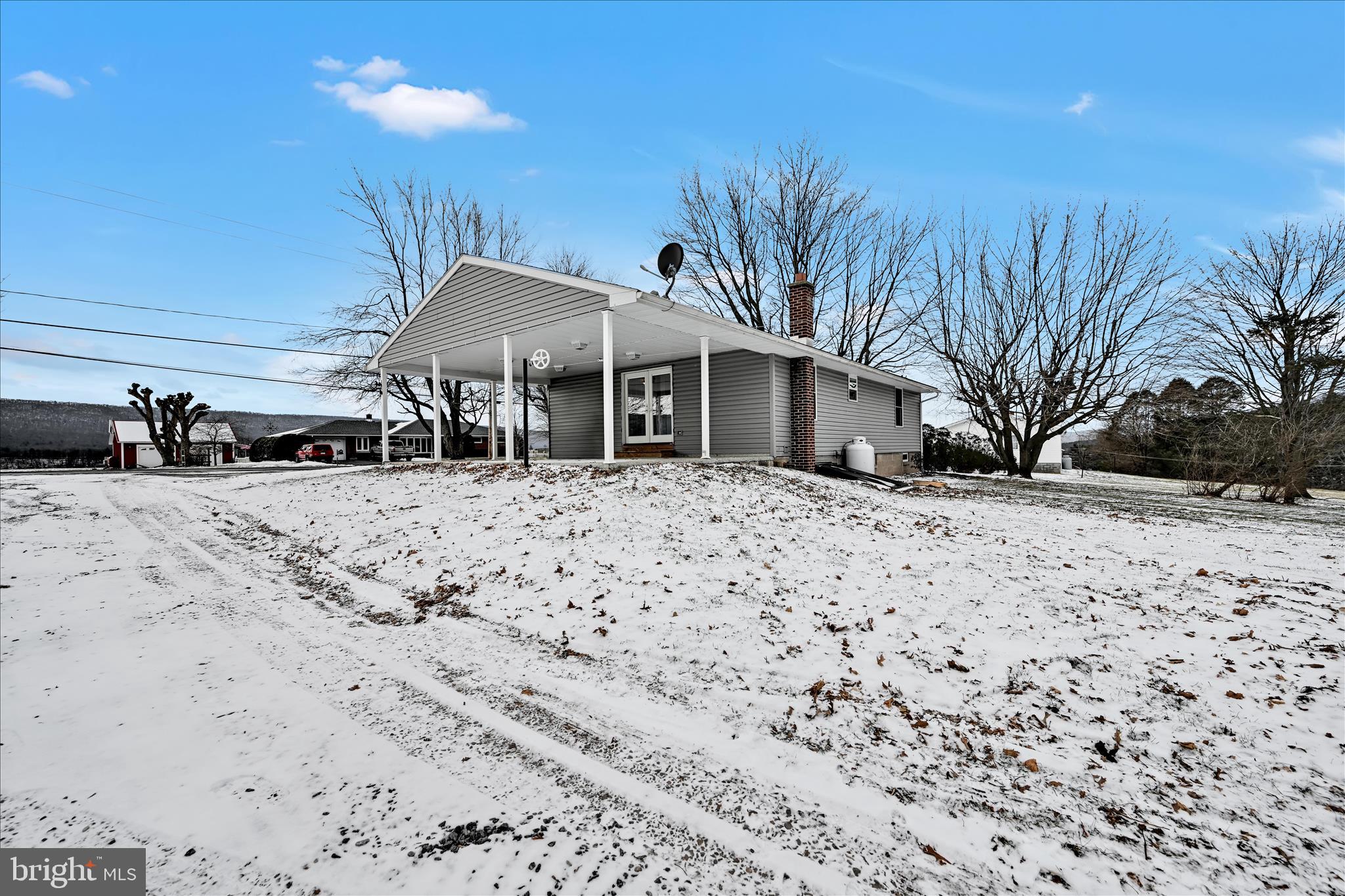 424 Fearnot Road Sacramento, PA 17968 - Photo 41 of 44 a view of a yard with a snow