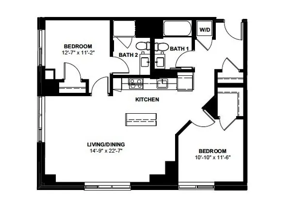 $5,370 | 1 Canal Street, Unit 738, Boston, MA 02114