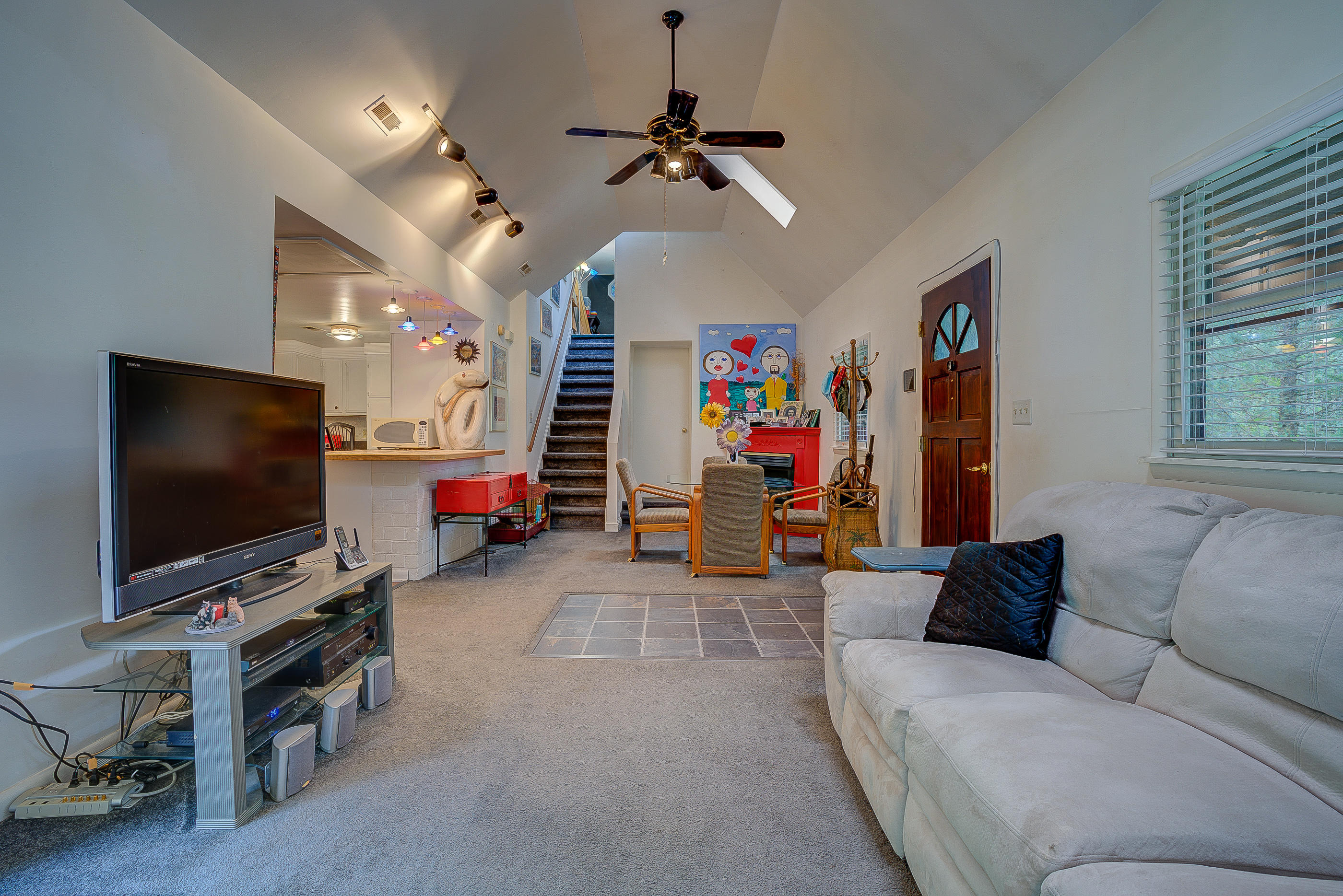 4608 Ferguson Valley Road Roanoke, VA 24014 - Photo 3 of 36 a living room with furniture and a flat screen tv