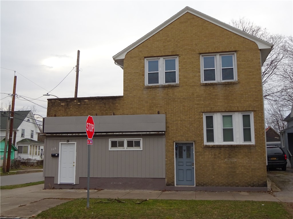 115 Murray Street Rochester, NY 14606 - Photo 5 of 35 Front of the building. showing entrance to Apt. #2