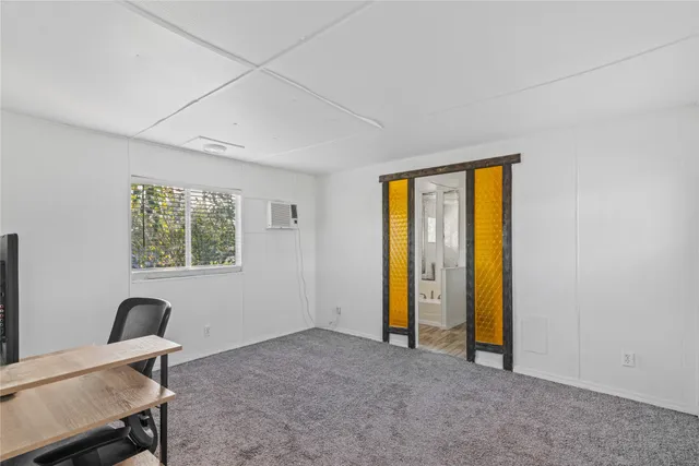 a view of room with workspace