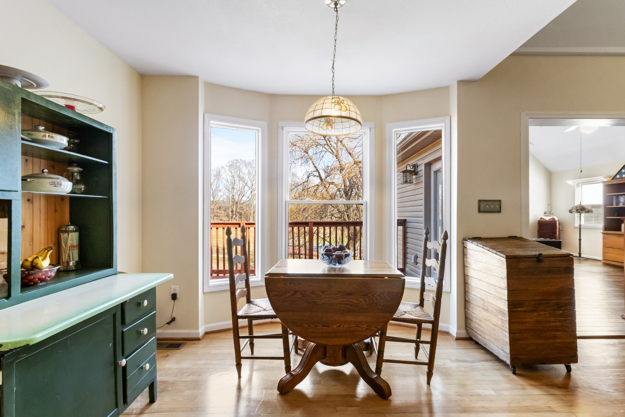 3710 Marthas Chapel Road Cunningham, TN 37052 - Photo 12 of 50 a view of a dining room with furniture window and wooden floor
