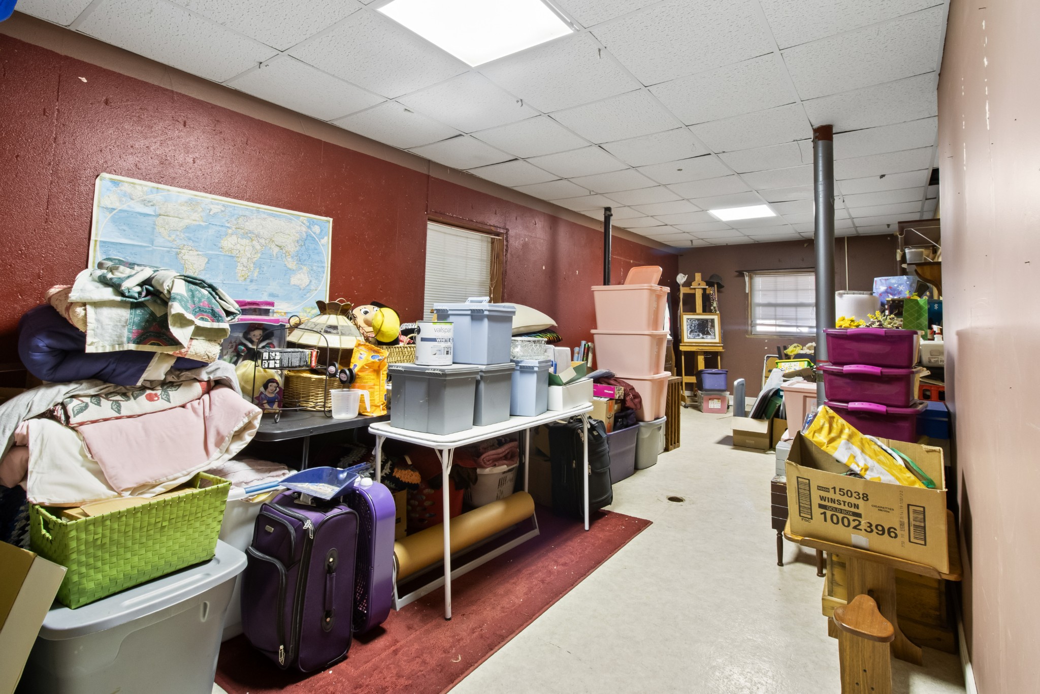 3710 Marthas Chapel Road Cunningham, TN 37052 - Photo 39 of 50 a living room with furniture gym equipment and a table