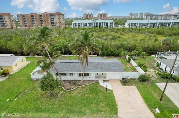 a house that has a tree in it