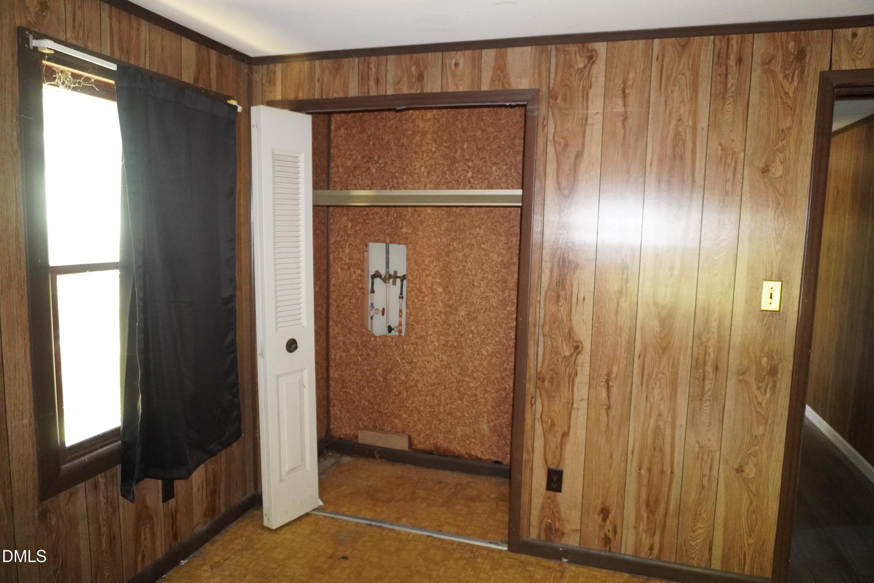 179 Lynnbank Estates Road Kittrell, NC 27544 - Photo 12 of 16 a view of entryway with wooden walls