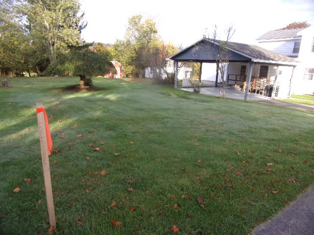 334 Madison Street Sligo, PA 16255 - Photo 8 of 24 a view of a yard in front of a house