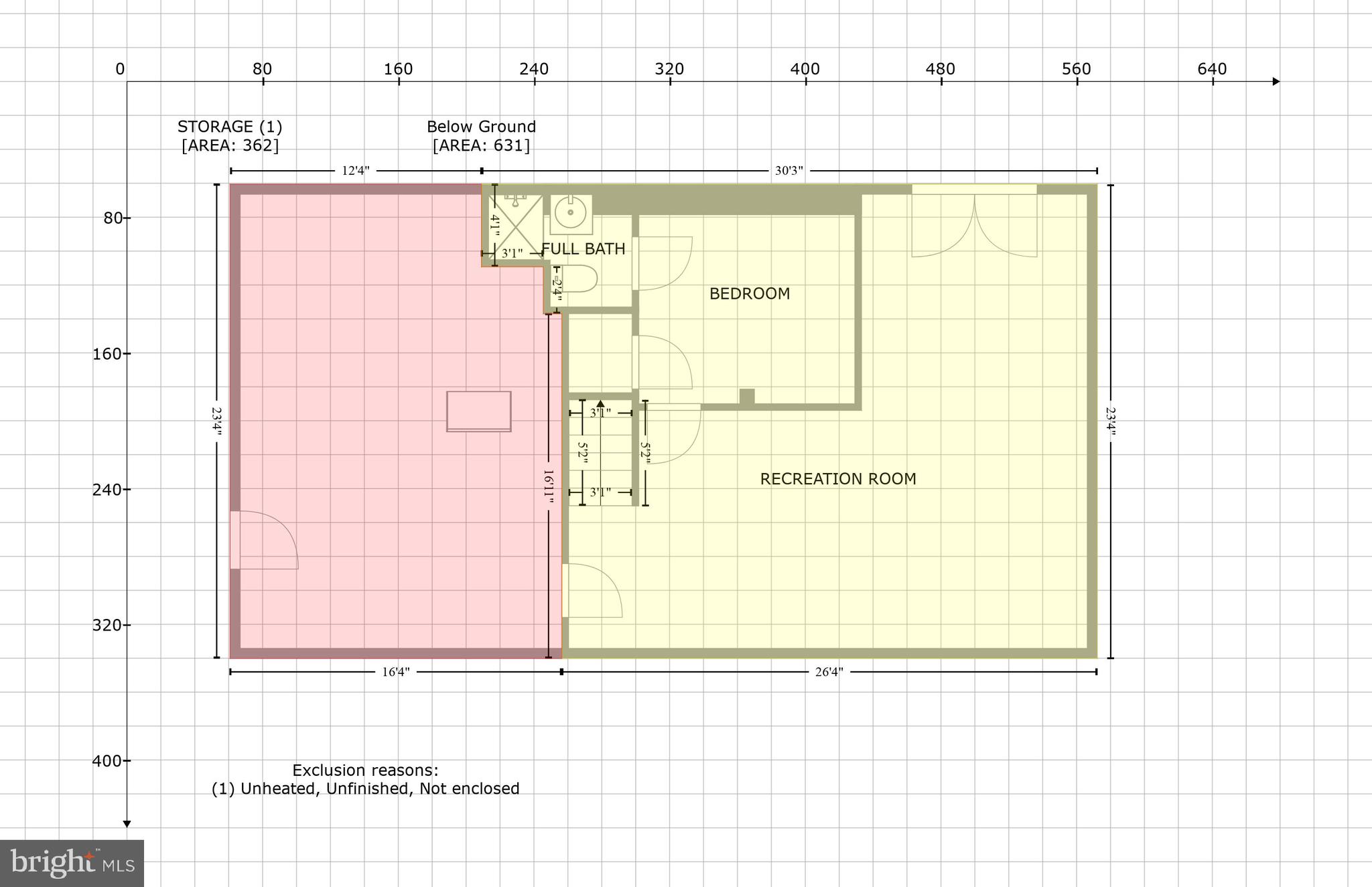655 Streaker Road Sykesville, MD 21784 - Photo 62 of 64 GLA Floor Plan