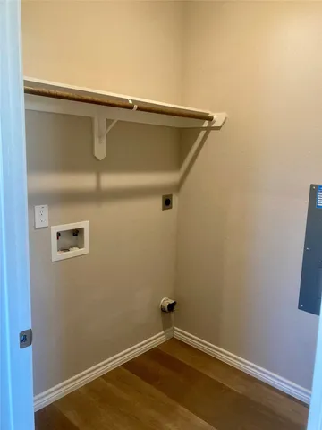 a view of a small space