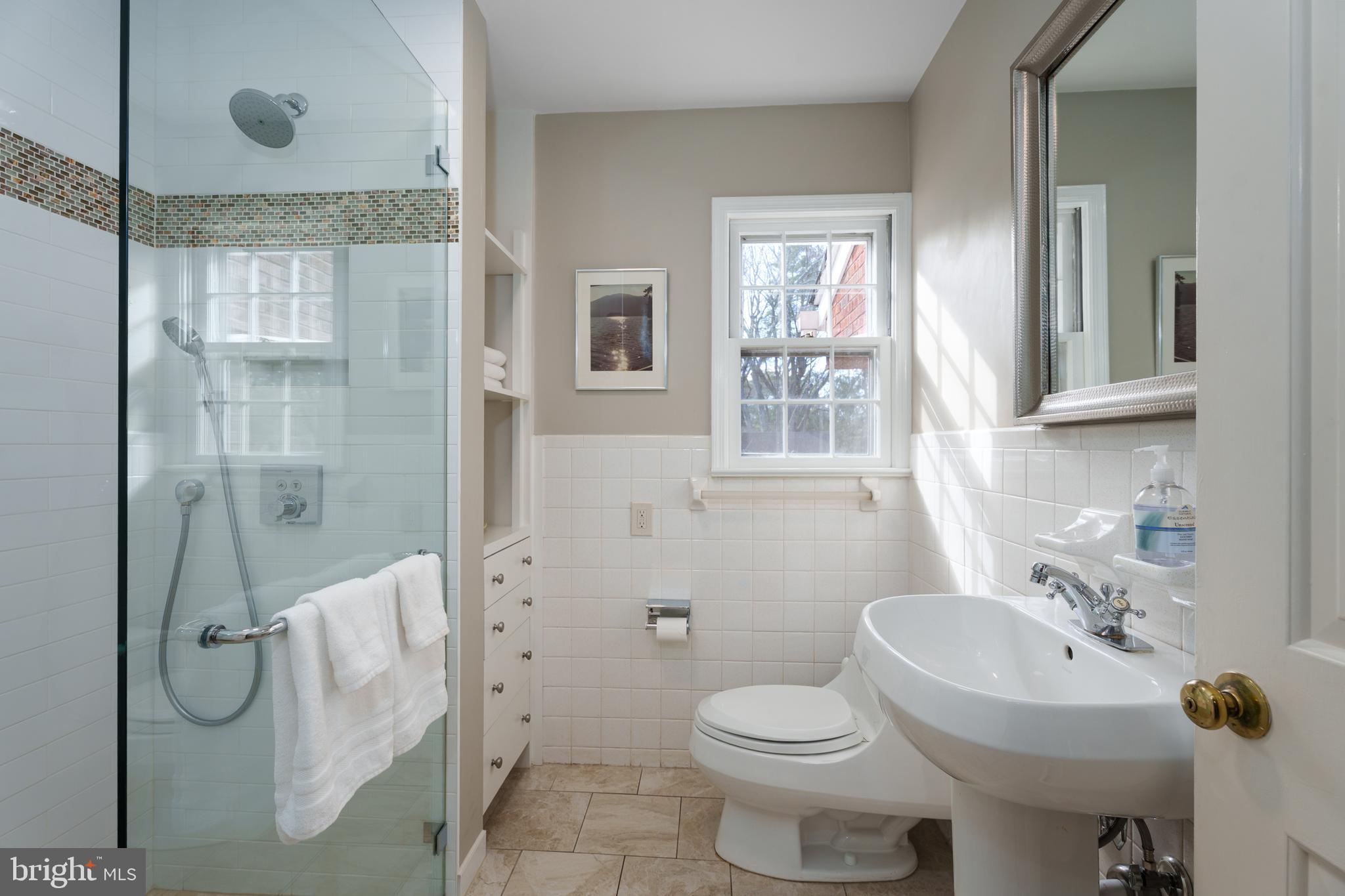 28 Talbot Lane Princeton, NJ 08540 - Photo 22 of 55 a bathroom with a sink toilet and shower