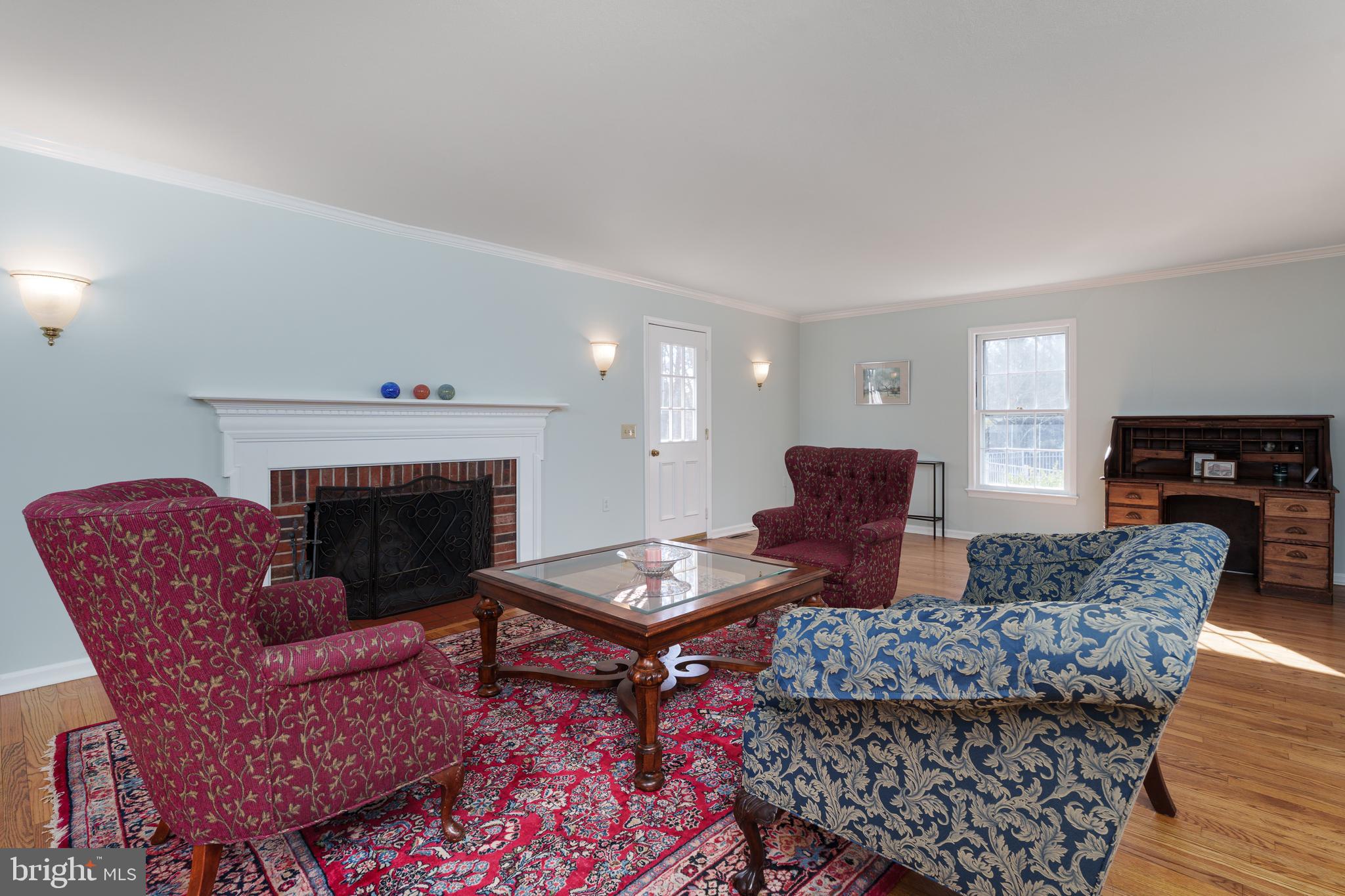 28 Talbot Lane Princeton, NJ 08540 - Photo 7 of 55 a living room with furniture and a fireplace
