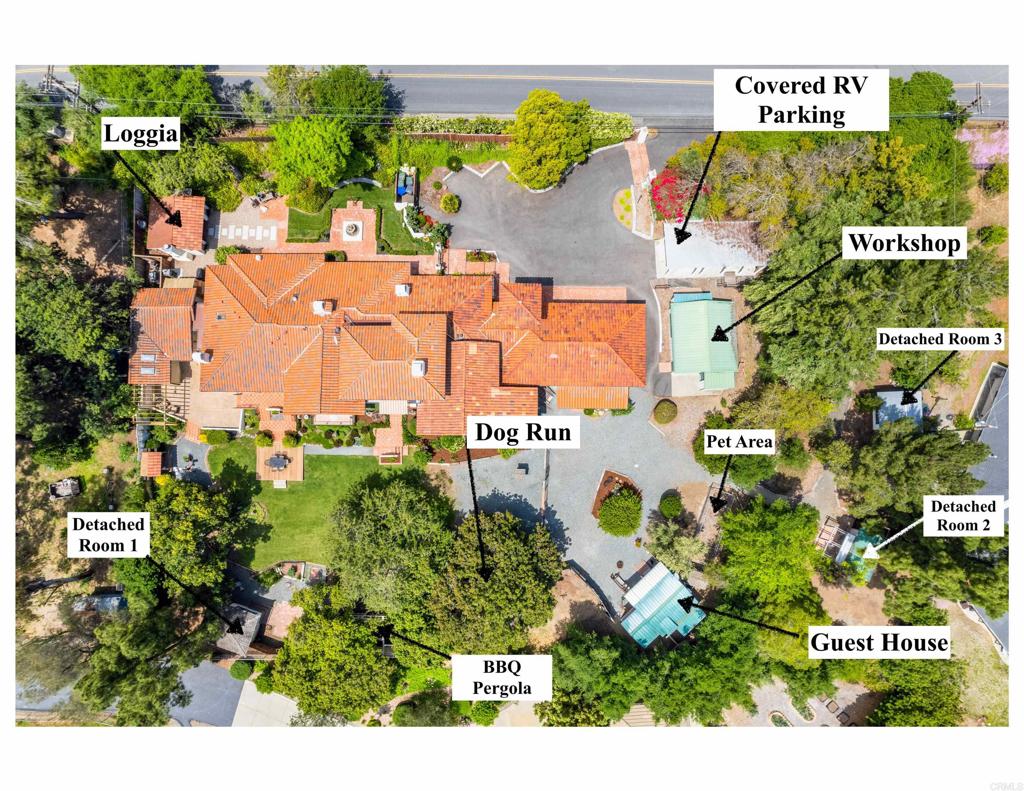 725 Hamilton Lane Fallbrook, CA 92028 - Photo 2 of 54 an aerial view of a
