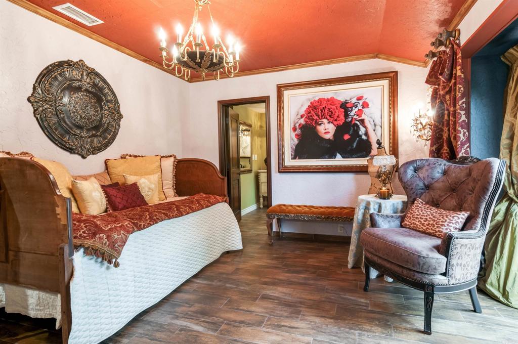 725 Hamilton Lane Fallbrook, CA 92028 - Photo 36 of 54 a living room with furniture and a chandelier
