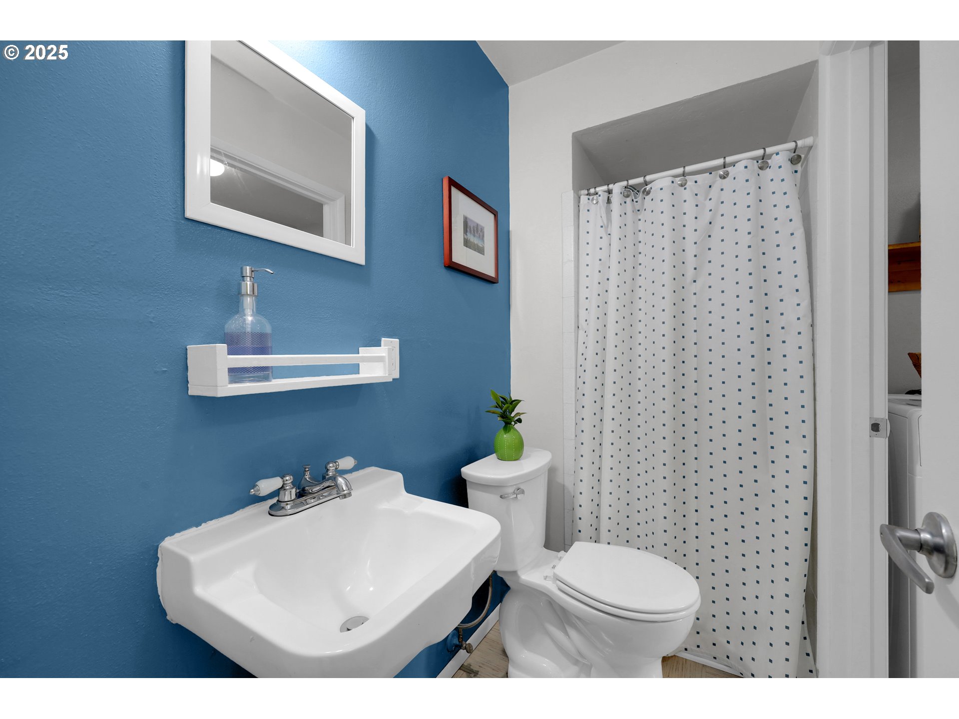 3765 Potter Street Eugene, OR 97405 - Photo 30 of 48 a bathroom with a sink a toilet and mirror