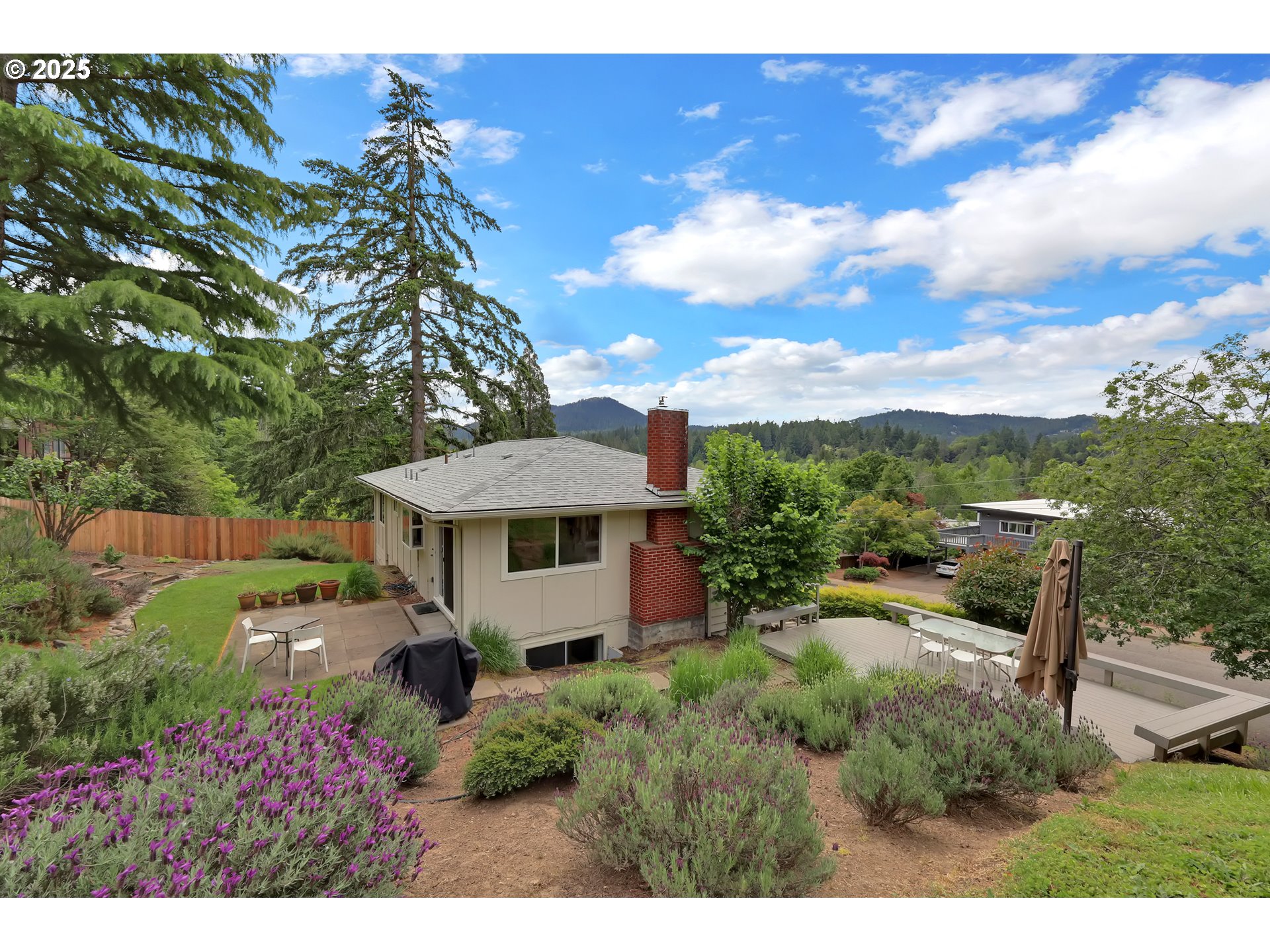 3765 Potter Street Eugene, OR 97405 - Photo 41 of 48 a view of a backyard with garden