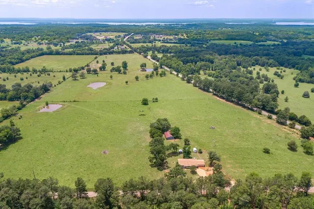 a view of a city with ocean view