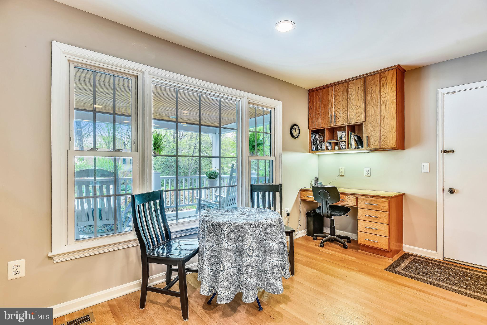 11727 Quay Road Oakton, VA 22124 - Photo 10 of 47 Breakfast room overlooks the front porch