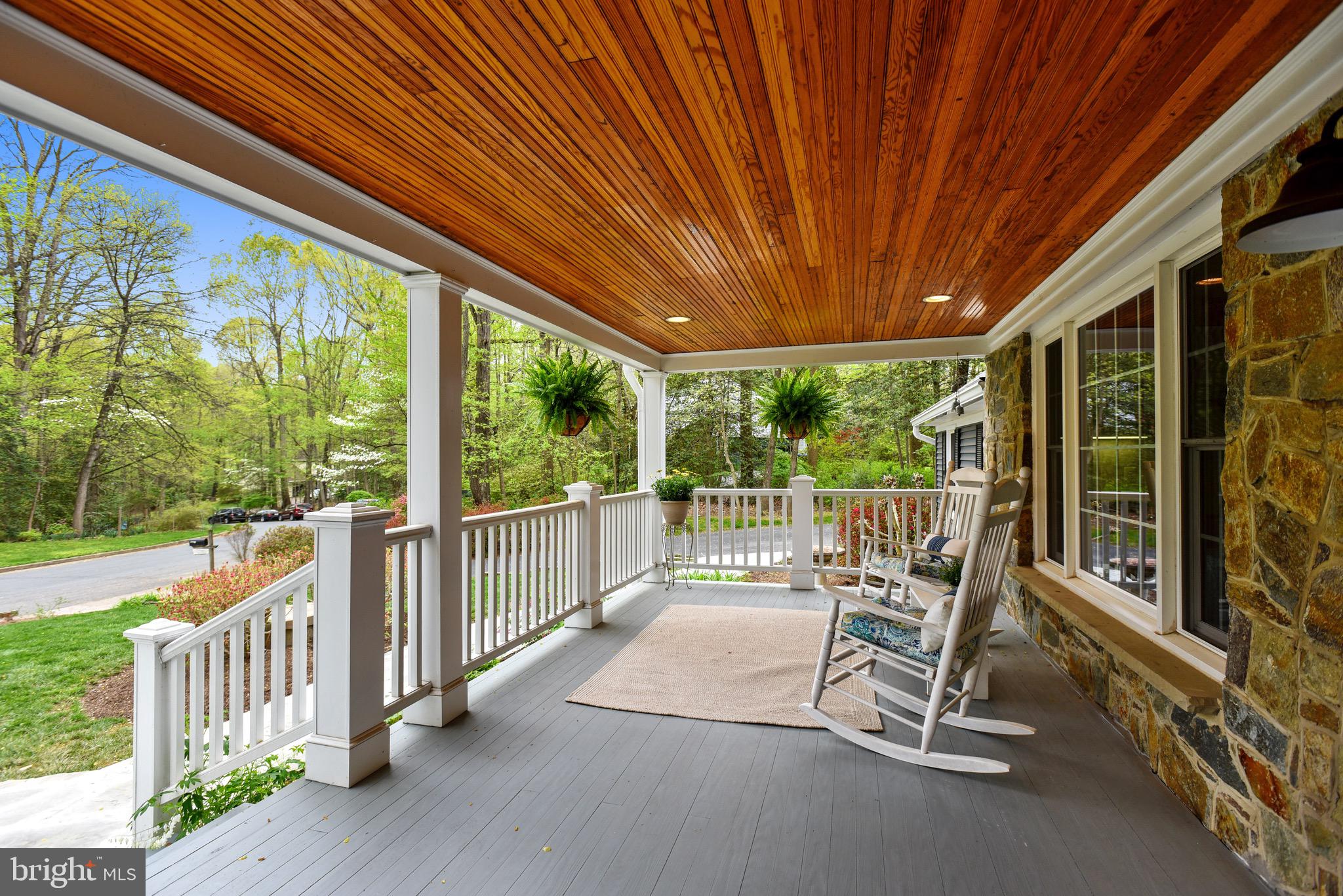 11727 Quay Road Oakton, VA 22124 - Photo 7 of 47 Come sit awhile on your relaxing, friendly porch!