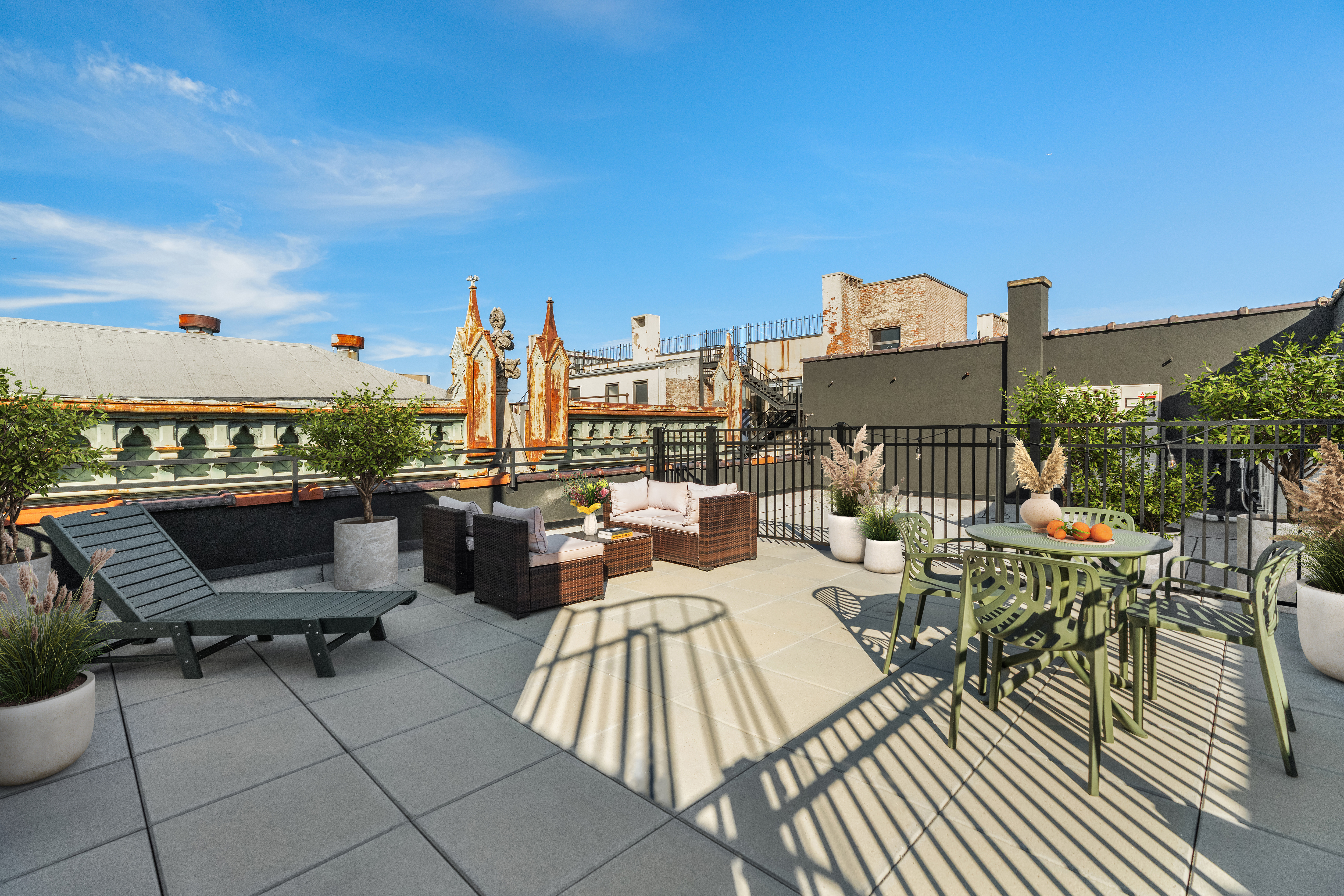 Undisclosed Address Manhattan, NY 10031 - Photo 8 of 12 a view of a terrace with furniture