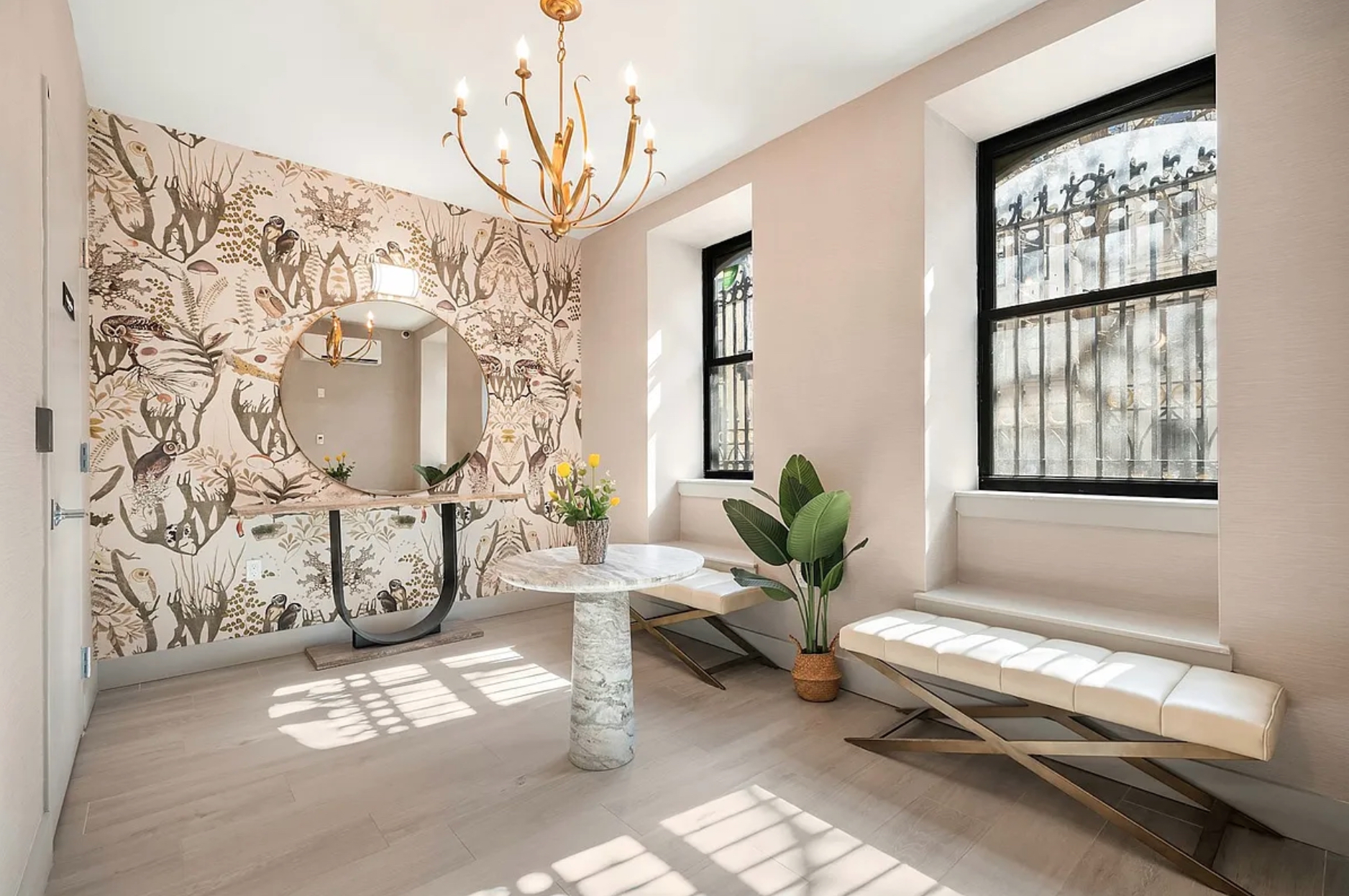 Undisclosed Address Manhattan, NY 10031 - Photo 9 of 12 a living room with patio furniture and a window