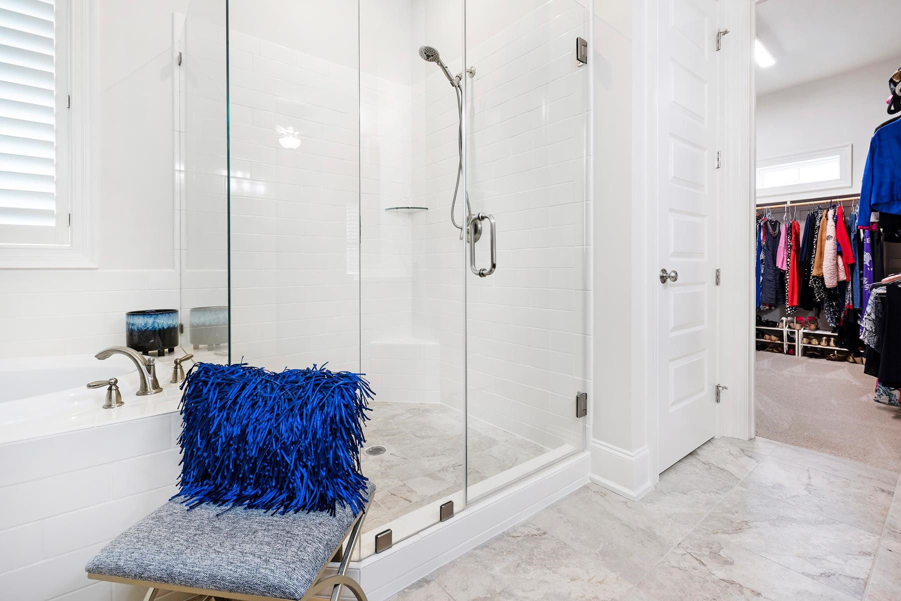 6909 Ray Family Farm Court Raleigh, NC 27613 - Photo 22 of 29 Spacious shower