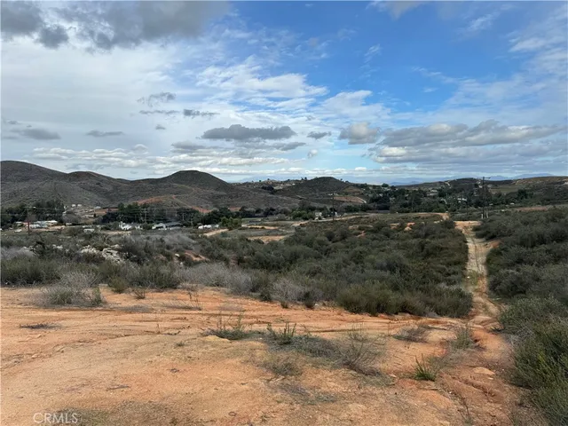 a view of outdoor space and mountain view