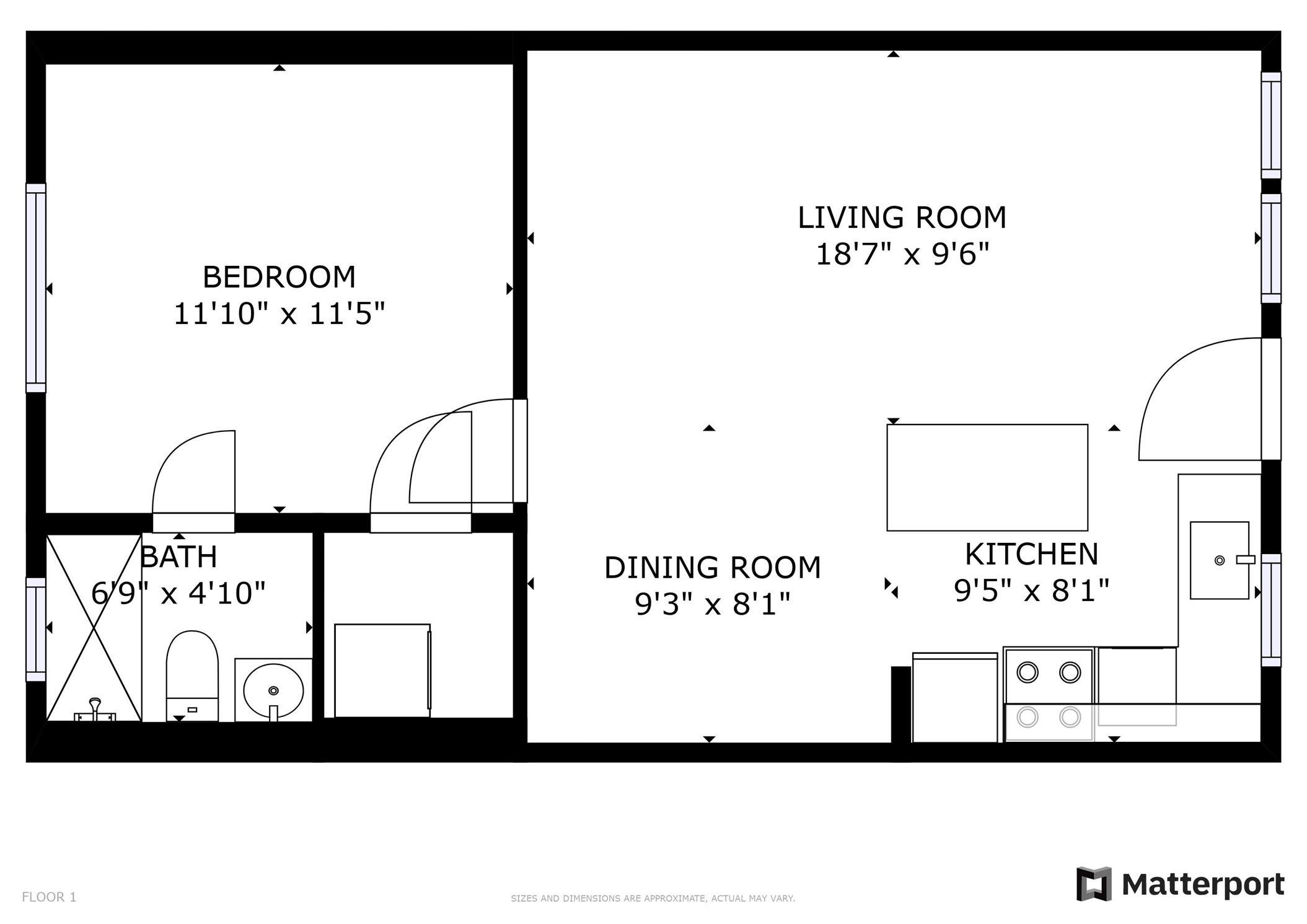 1722 Colquitt Street, Unit 3 Houston, TX 77098 - Photo 7 of 7 Floorplan
