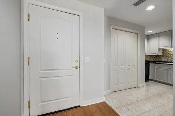 a view of a small space