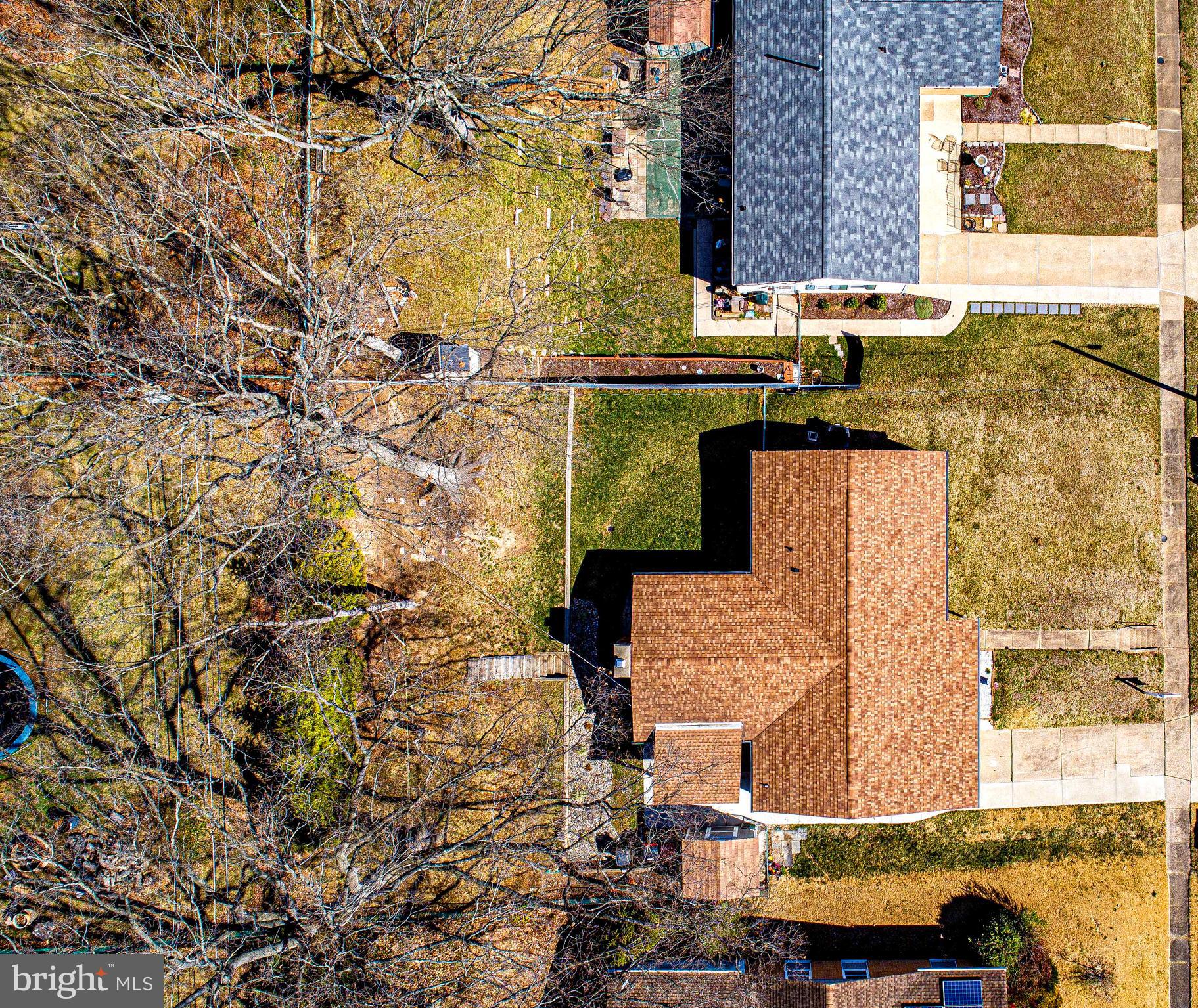 807 Ferguson Road Joppa, MD 21085 - Photo 42 of 44 Aerial view highlighting the home's layout