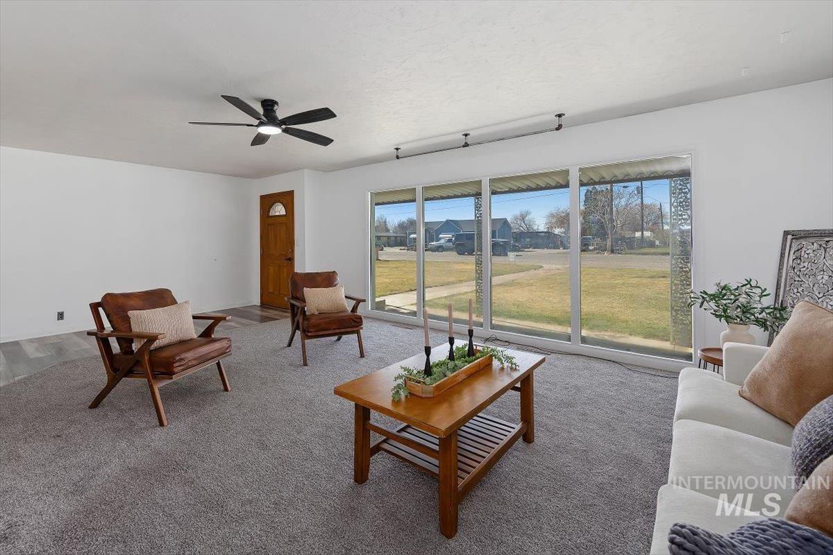 1214 H Street Rupert, ID 83350 - Photo 9 of 35 Living room with a ceiling fan