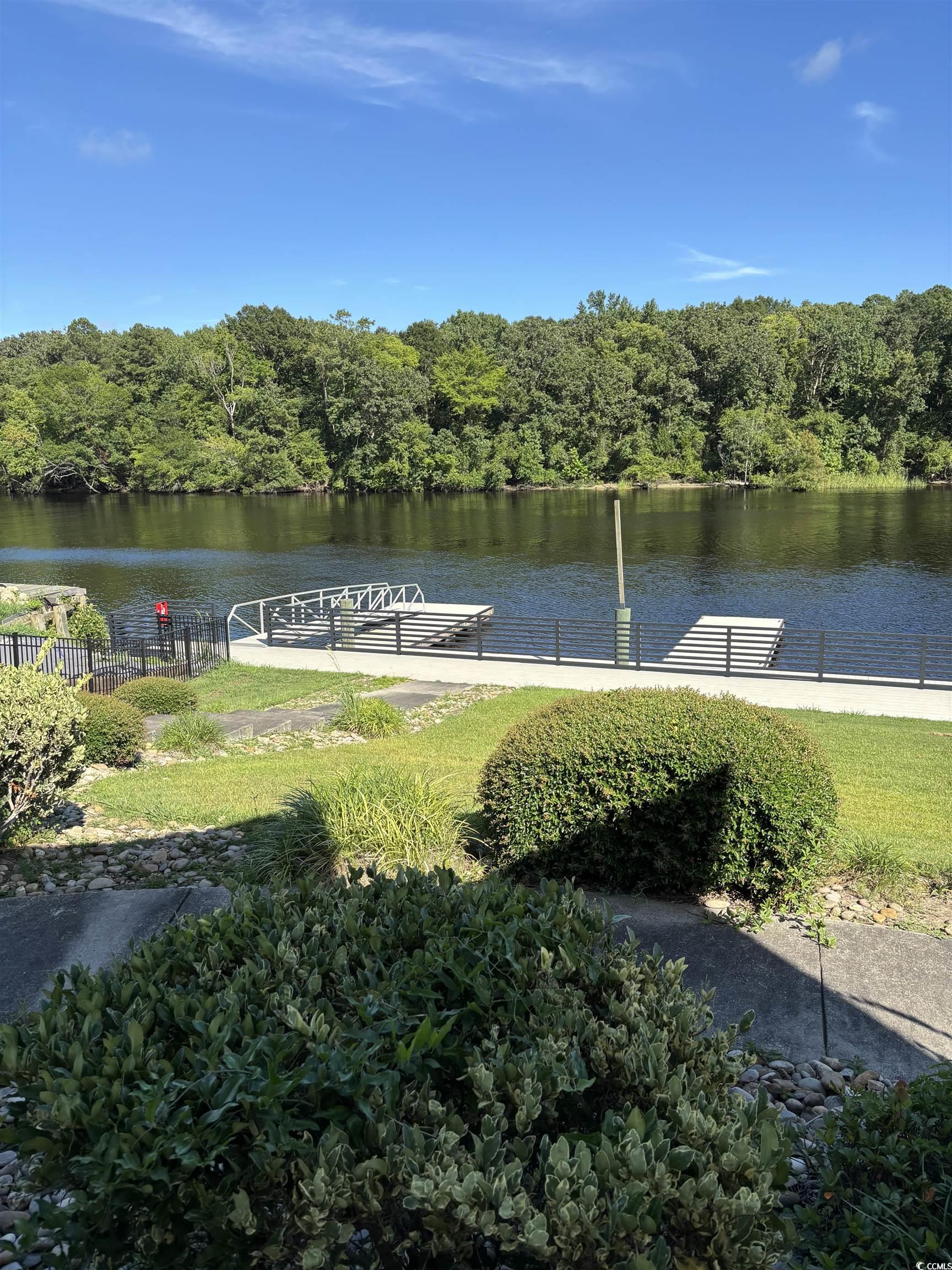 450 Harbour View Drive Myrtle Beach, SC 29579 - Photo 12 of 15 Community gazebo and view of the Waterway from it