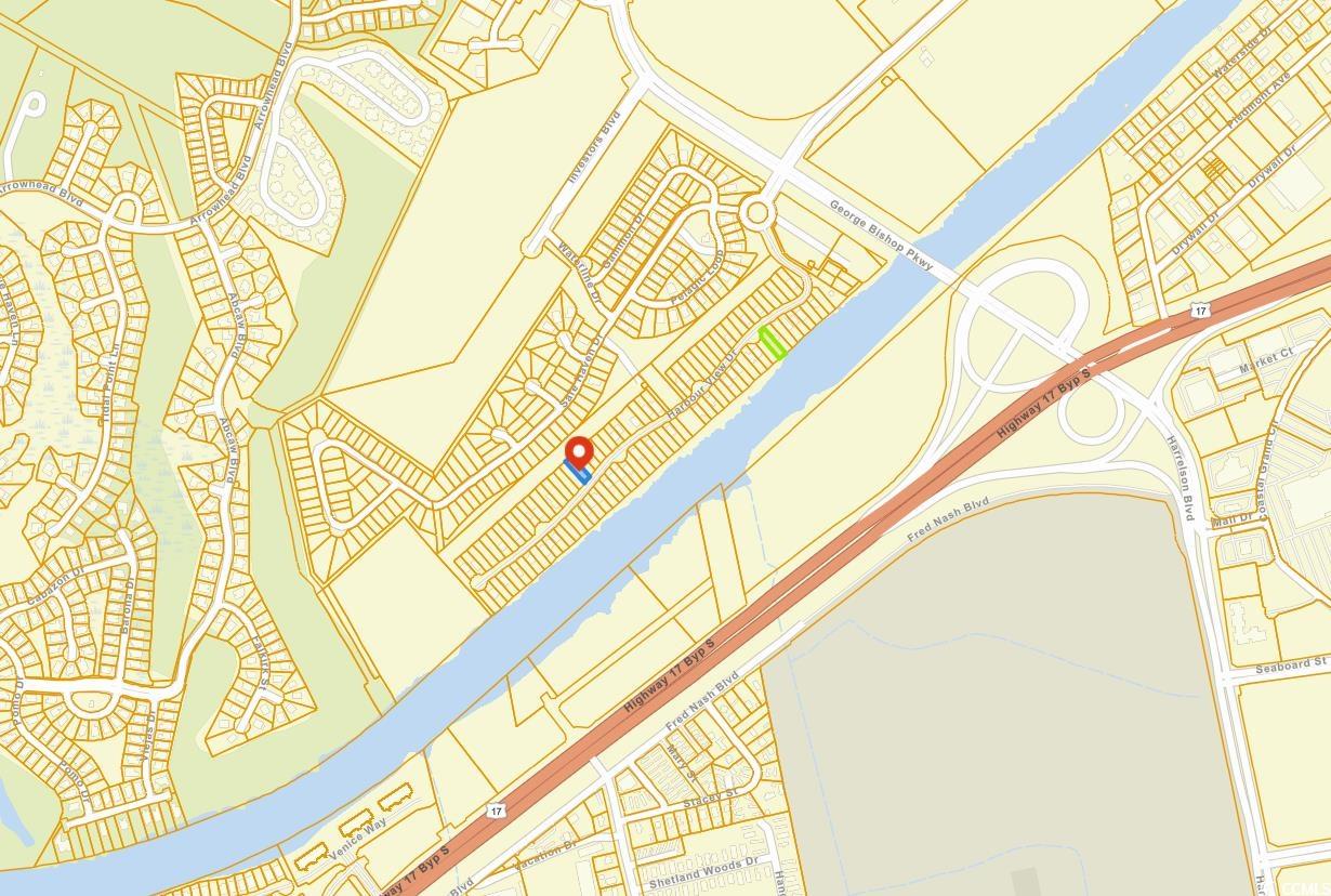 450 Harbour View Drive Myrtle Beach, SC 29579 - Photo 3 of 15 Map / location of property area