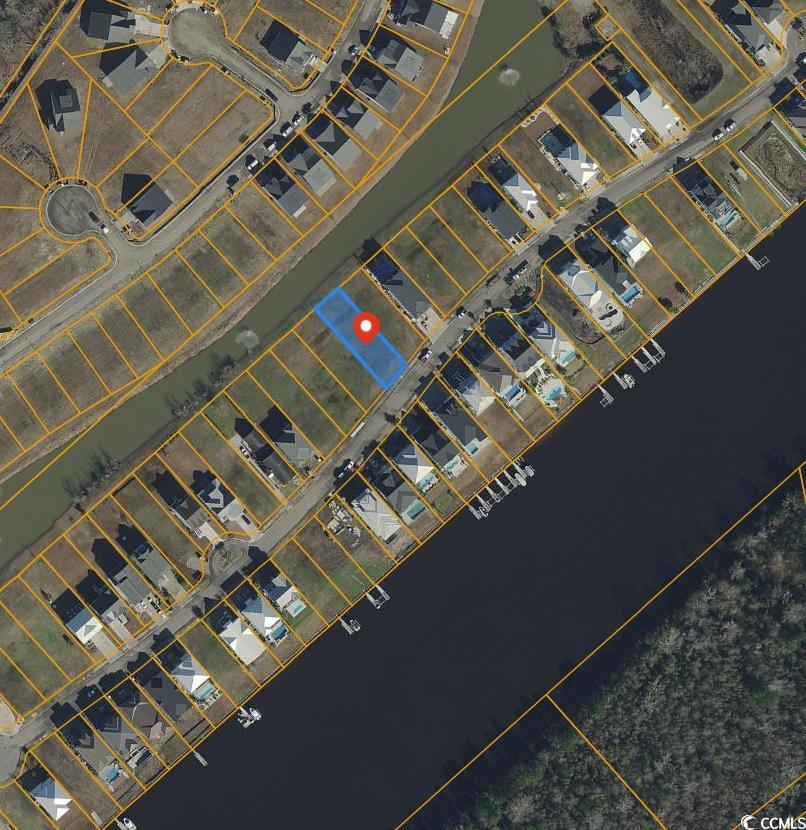 450 Harbour View Drive Myrtle Beach, SC 29579 - Photo 5 of 15 Aerial view of property's location