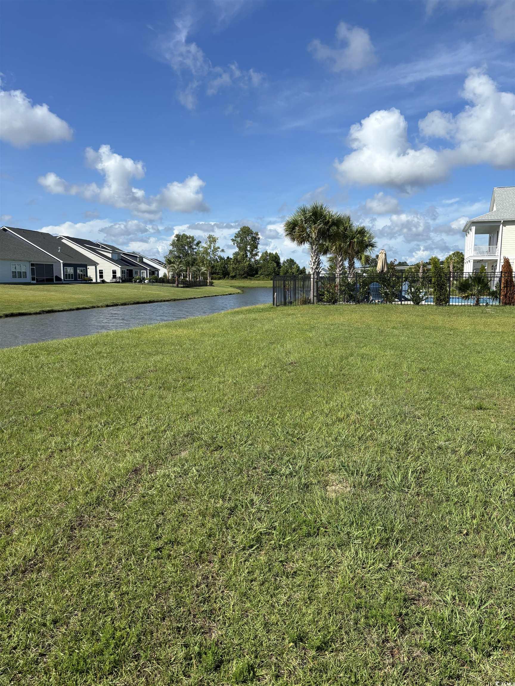 450 Harbour View Drive Myrtle Beach, SC 29579 - Photo 8 of 15 From rear of lot looking in both directions