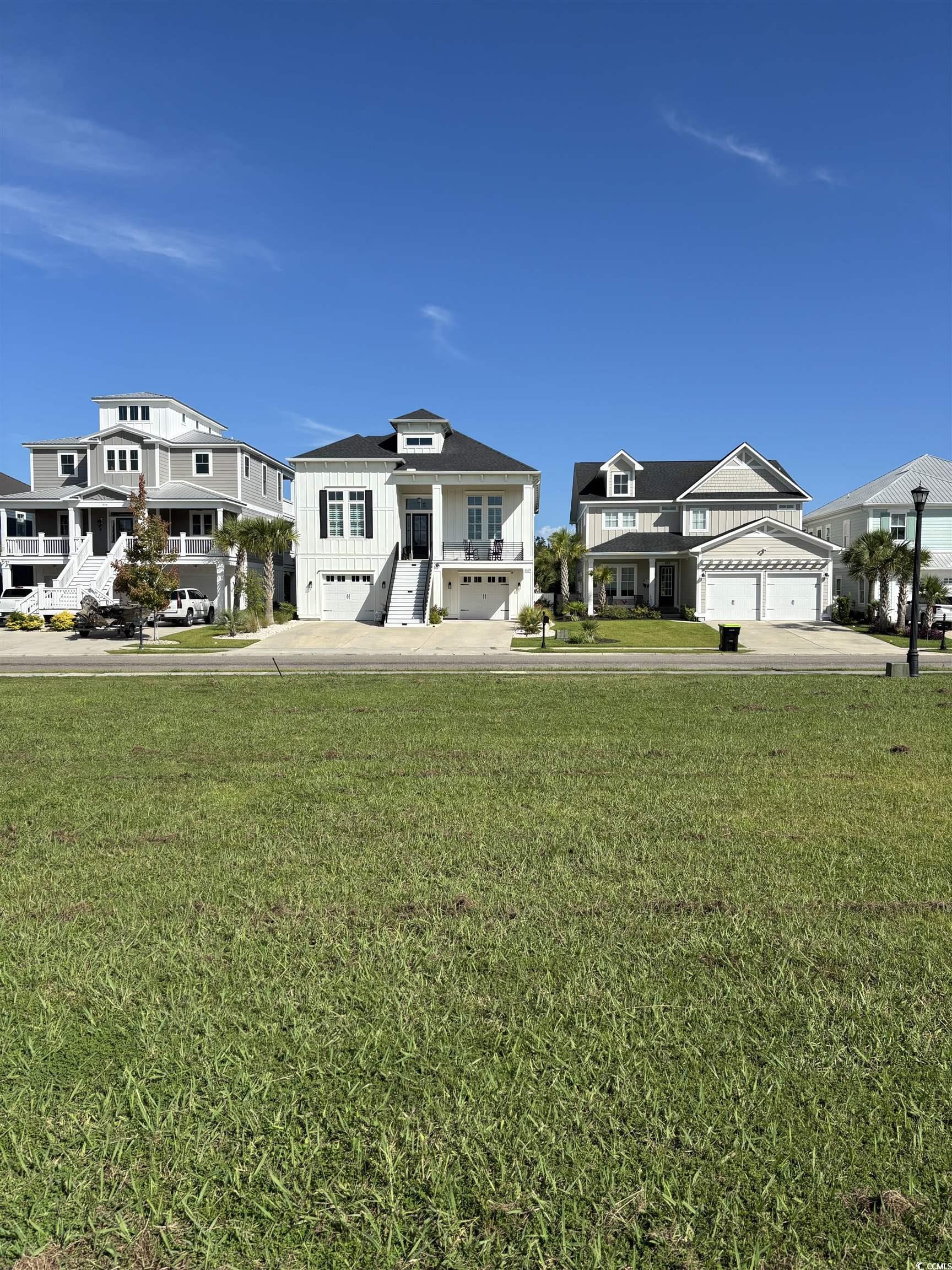 450 Harbour View Drive Myrtle Beach, SC 29579 - Photo 9 of 15 looking at the Waterway homes across the street