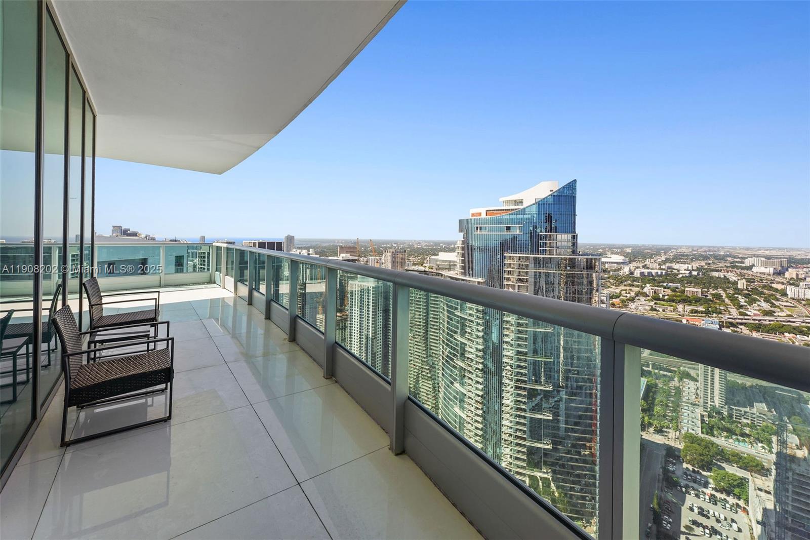 900 Biscayne Boulevard, Unit PH6201 Miami, FL 33132 - Photo 45 of 73 a view of balcony with city view