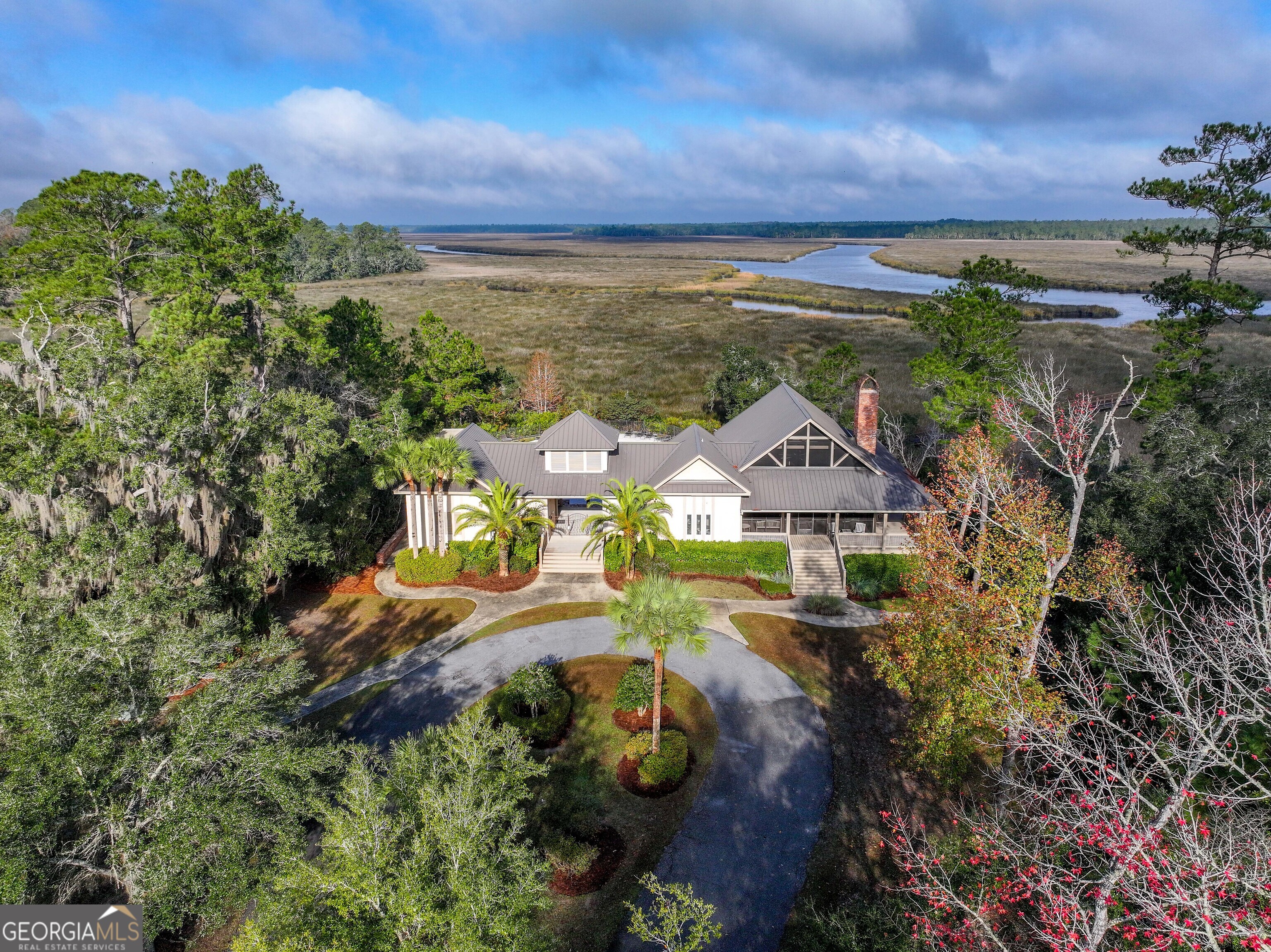 Lot 1 Turtle Dove Way Waverly, GA 31565 - Photo 2 of 24 an aerial view of a house with a lake view
