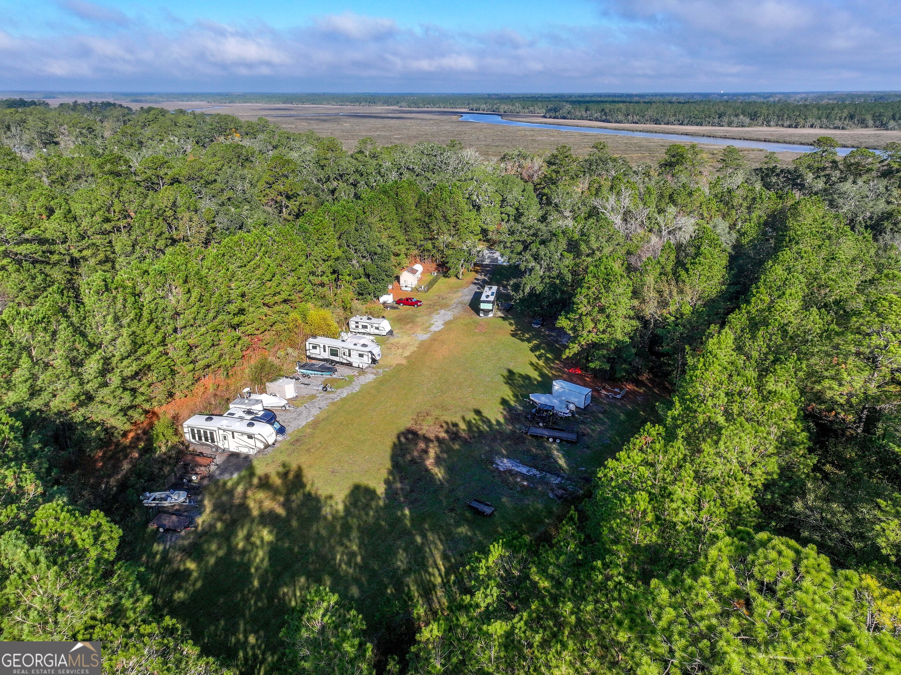 Lot 1 Turtle Dove Way Waverly, GA 31565 - Photo 24 of 24 a view of a lush green forest with lots of trees in the background
