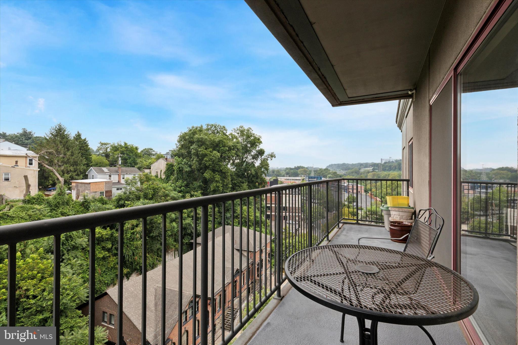 3750 Main Street, Unit 709 Philadelphia, PA 19127 - Photo 6 of 15 a view of balcony with furniture