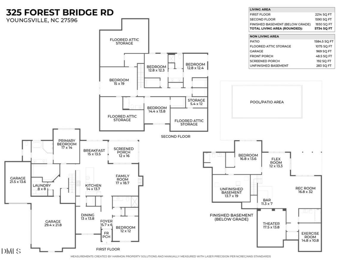325 Forest Bridge Road Youngsville, NC 27596 - Photo 99 of 99 floorplan
