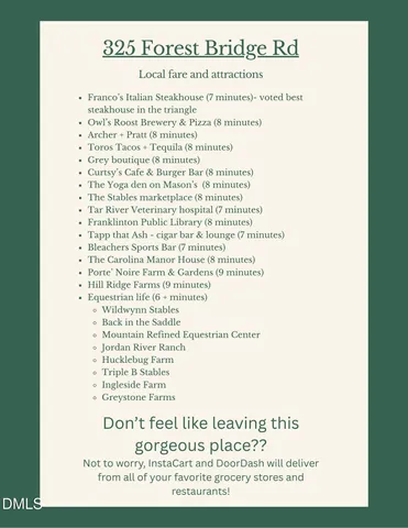 $1,399,999 | 325 Forest Bridge Road, Youngsville, NC 27596